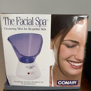 CONAIR Facial Sauna Home Spa Steaming Machine  Purple  - 2005 - VINTAGE NEW